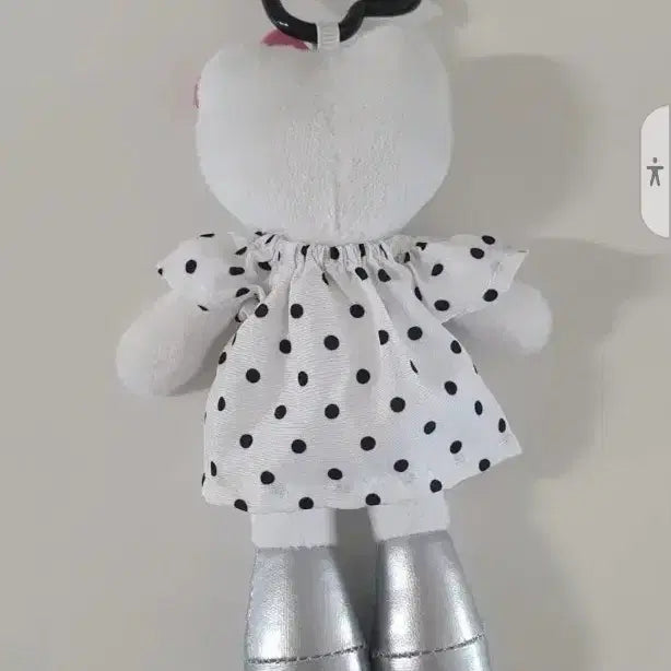 [BUNJANG] Sanrio Hello Kitty Doll Keychain Water Drop Dress / 헬로롱키티 인형 키링 물방울 원피스