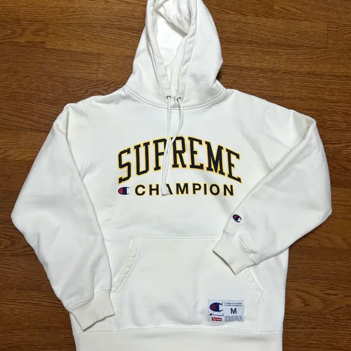[BUNJANG] Supreme Champion x Hysteric Glamour Collaboration Hooded Sweatshirt / 17ss 슈프림 챔피온 콜라보 히스테릭글래머 후드티