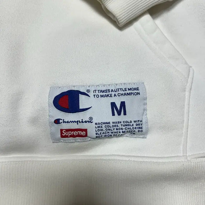 [BUNJANG] Supreme Champion x Hysteric Glamour Collaboration Hooded Sweatshirt / 17ss 슈프림 챔피온 콜라보 히스테릭글래머 후드티