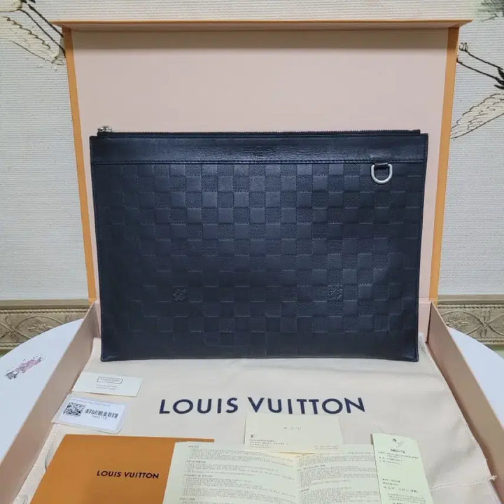 [BUNJANG] Louis Vuitton Pochette Discovery PM Damier Infini N60112 Clutch Bag / 포쉐트 디스커버리 PM