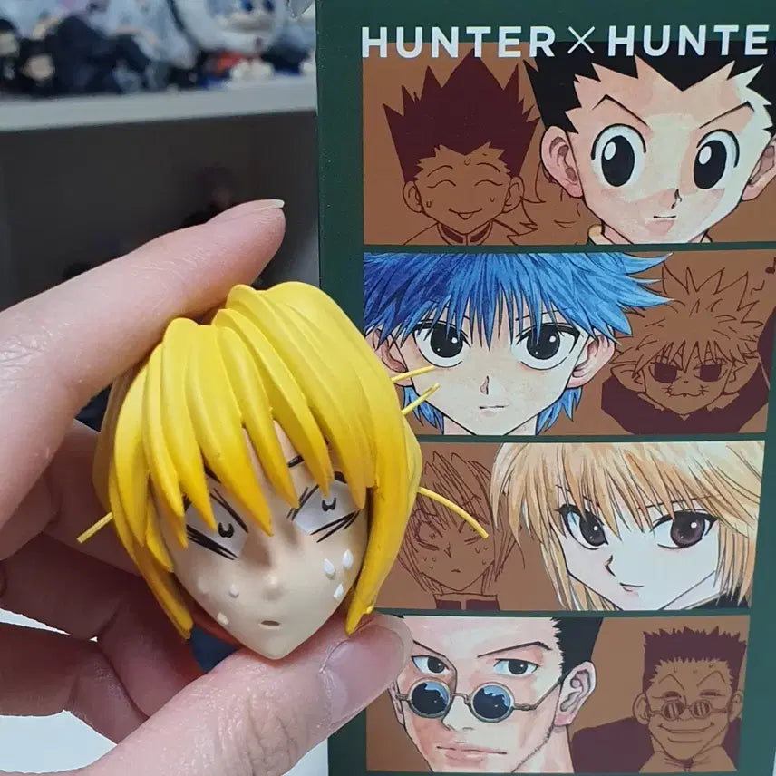 [BUNJANG] Hunter x Hunter Kurapika Face Magnet Jump Festa Exclusive / 헌터헌터 페이스 마그넷 크라피카