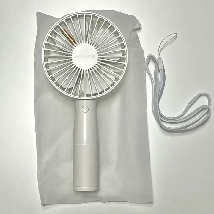 [BUNJANG] Wanna One Official LED Handheld Fan White / 워너원 공식 LED 핸디 선풍기 화이트