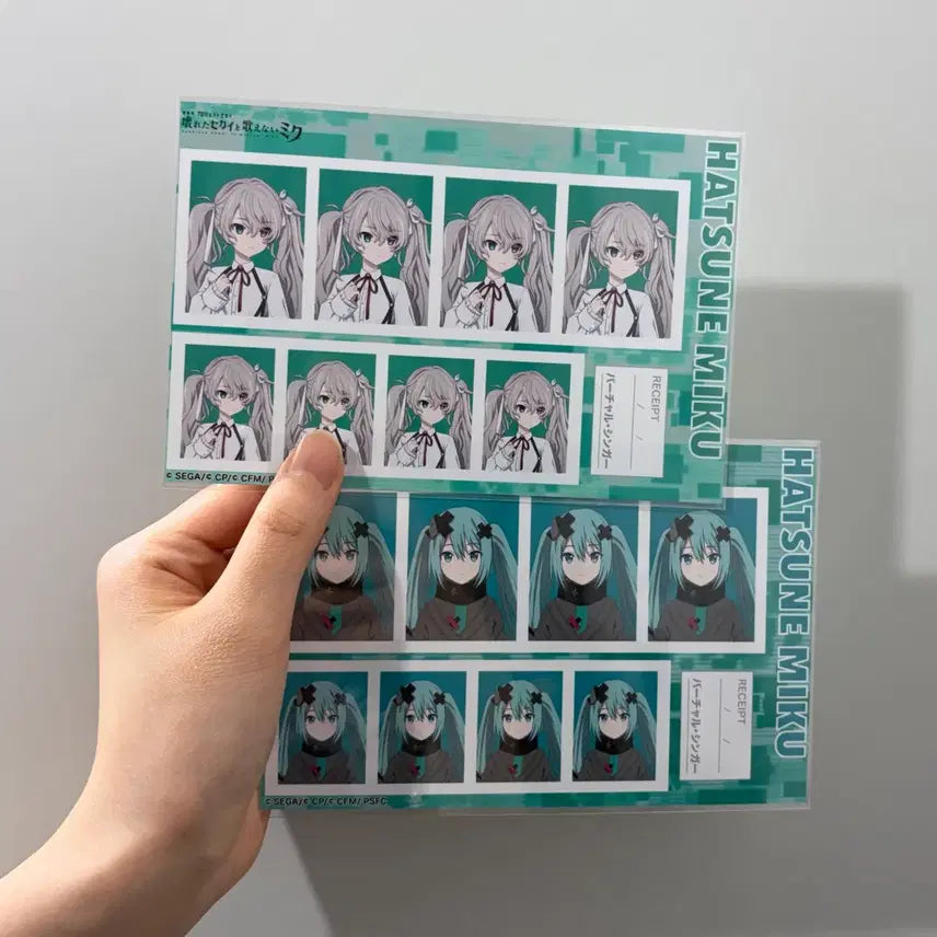 [BUNJANG] Project Sekai Hatsune Miku Theater Version Photo Set / 프세카 프로세카 극장판 하츠네 미쿠 증명사진