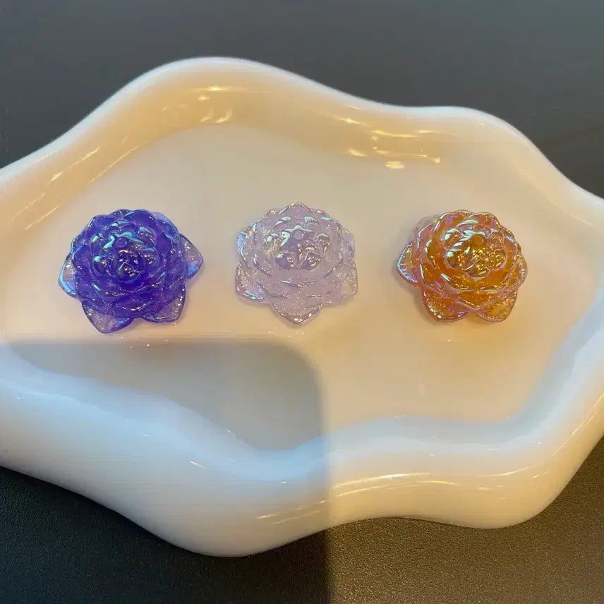 [BUNJANG] Handmade Lotus Flower Charm / 차량용 복 연꽃 키링