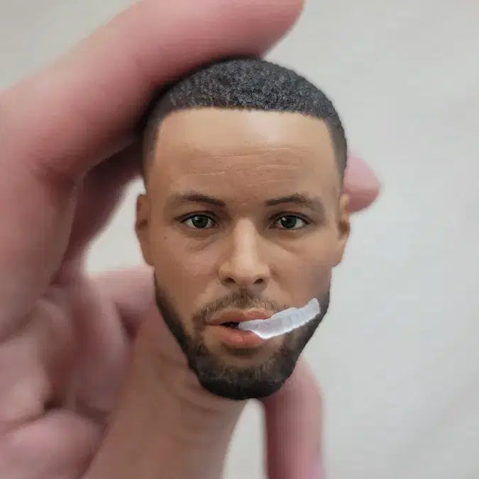 [BUNJANG] Stephen Curry 1/6 Scale Figure Head (2022 NBA Finals) / 스테판 커리 1/6 피규어 헤드 (작가작X핫토이X엔터베이)