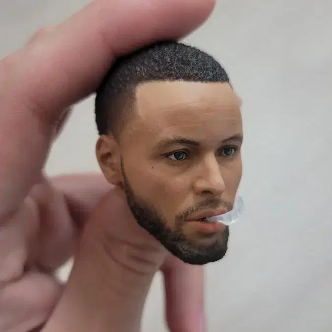 [BUNJANG] Stephen Curry 1/6 Scale Figure Head (2022 NBA Finals) / 스테판 커리 1/6 피규어 헤드 (작가작X핫토이X엔터베이)