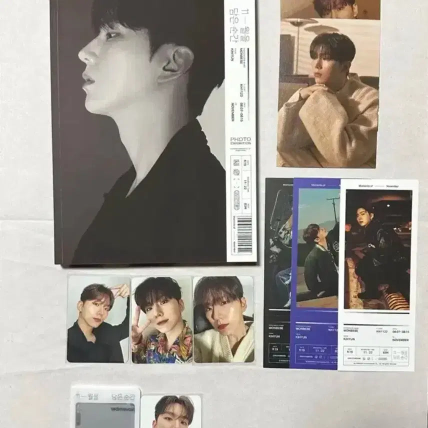 [BUNJANG] MONSTA X Kihyun 11th Month Moment Photobook / 몬엑 기현 11월을 담은 순간 포토북