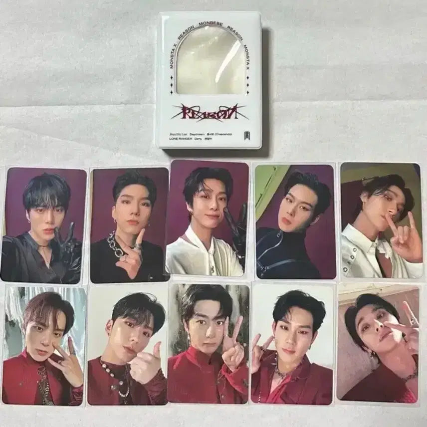 [BUNJANG] Monsta X Reason Pop-up Photocard Bundle Set / 몬스타엑스 팝업 콜북 포카