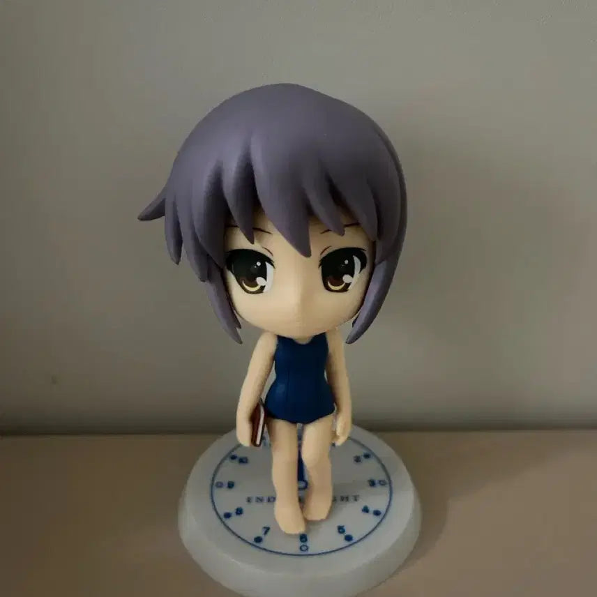 [BUNJANG] Suzumiya Haruhi Nagato Yuki Chibi-큥 Figure / 스즈미야 하루히의 우울 치비큥 나가토 유키 피규어