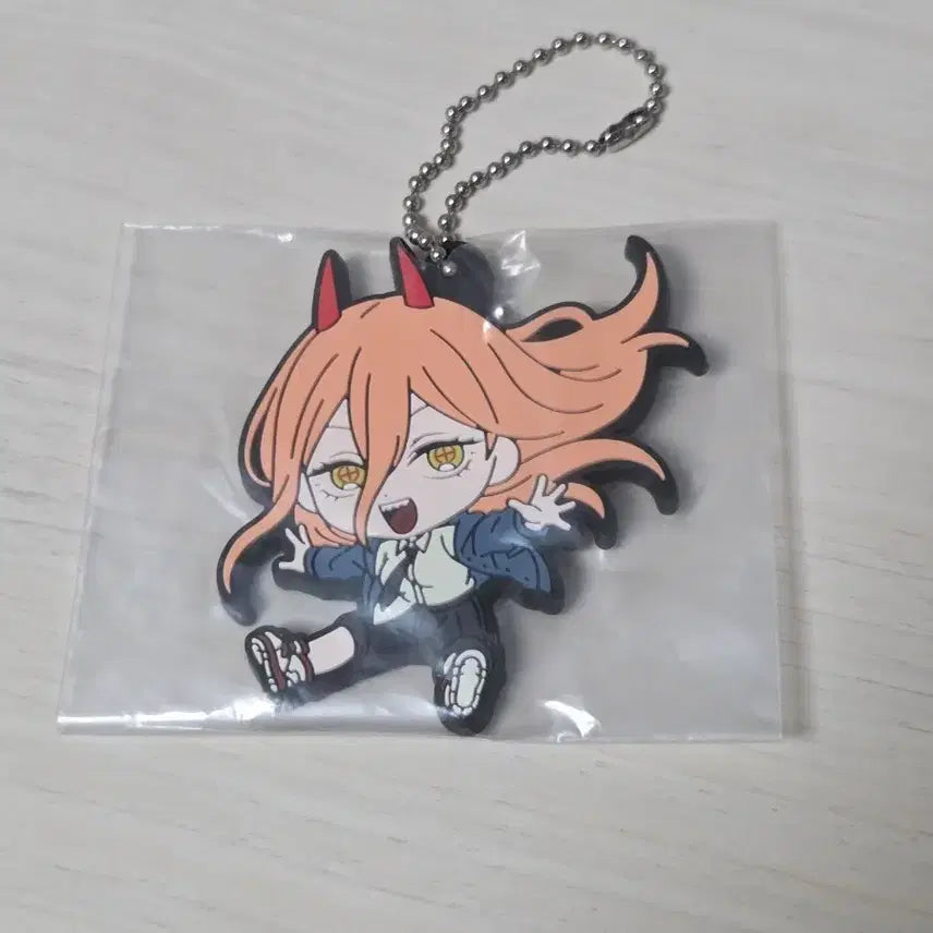 [BUNJANG] Chainsaw Man Power Rubber Charm Ichiban Kuji C Prize / 체인소맨 파워 러버참 쿠지 i상