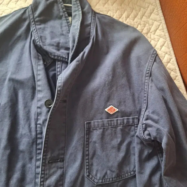 [BUNJANG] DANTON French Work Moleskin Jacket / 단톤 프렌치 워크 몰스킨 자켓