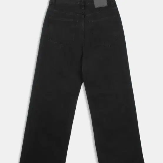 [BUNJANG] Headment 015 Ever Semi-Wide Denim Black S / 헤더먼트 015 ever semi-wide denim (black)