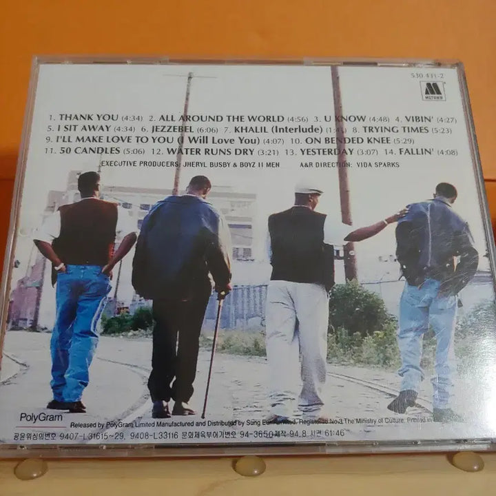 [BUNJANG] Boyz II Men Music Album CD / 가요 CD 시디 음반 앨범 Boyz 2 men 보이즈투맨 앨범