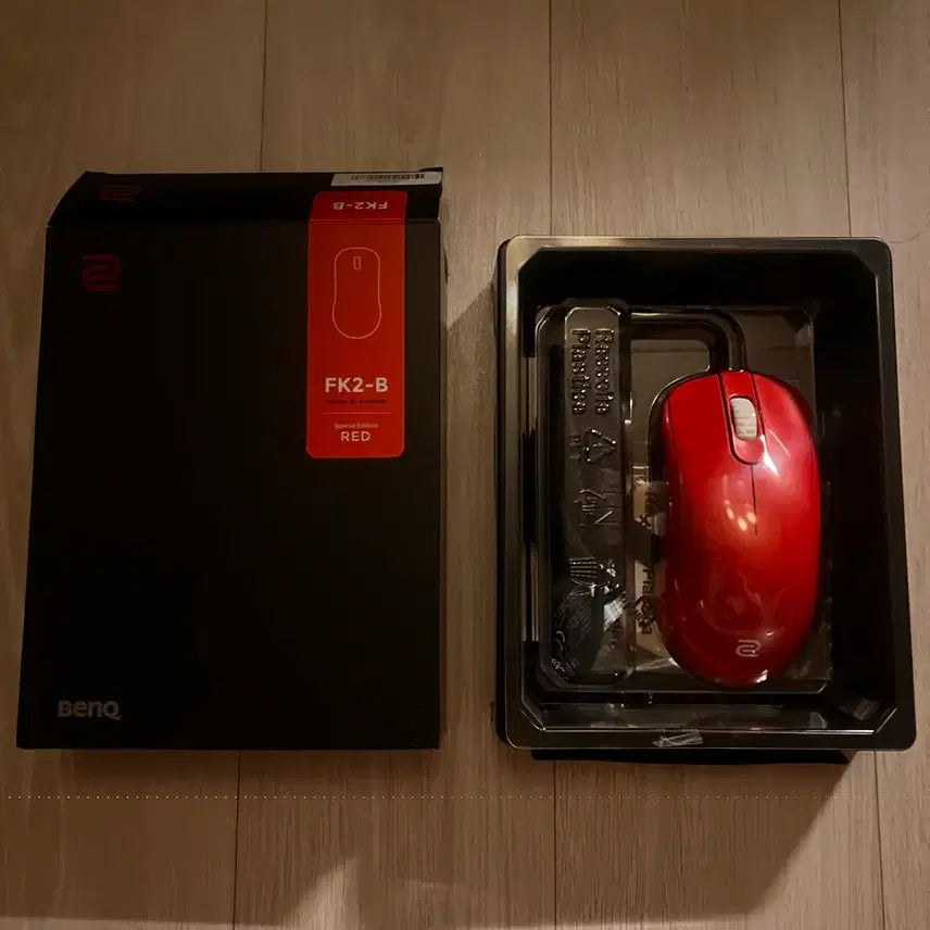 [SOLD OUT] BenQ ZOWIE FK2-B 레드 게이밍 마우스