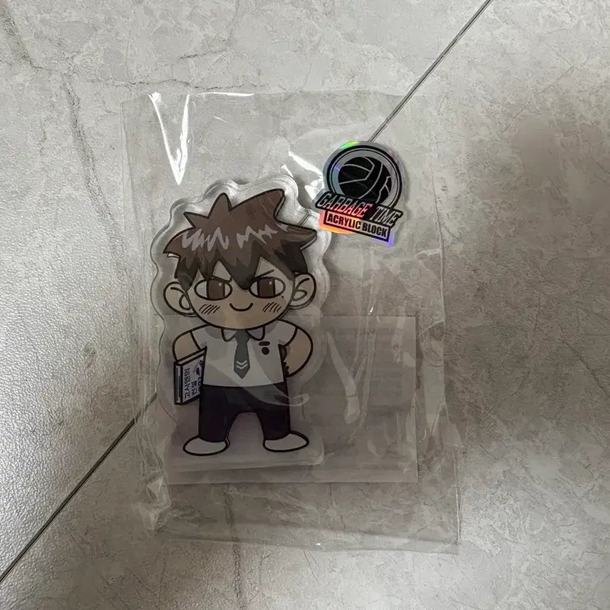 [BUNJANG] Garbage Time Sangho Lee Acrylic Block / 가비지타임 기상호 아크릴블록