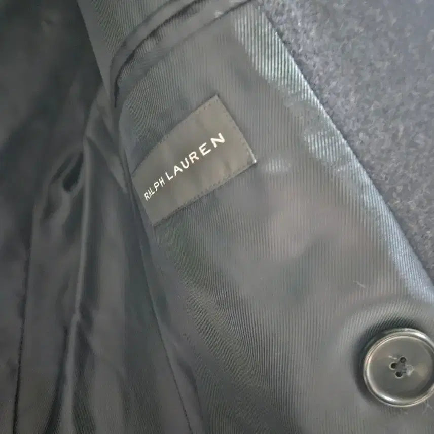 [BUNJANG] Ralph Lauren Black Label Navy Double-Breasted Coat / 랄프로렌 블랙라벨 네이비 더블코트 판매합니다.