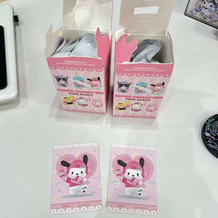 [BUNJANG] Pop Mart Sanrio Pink Party Pochacco Sealed / 팝마트 정품 산리오 핑크파티 포챠코 미개봉 새제품