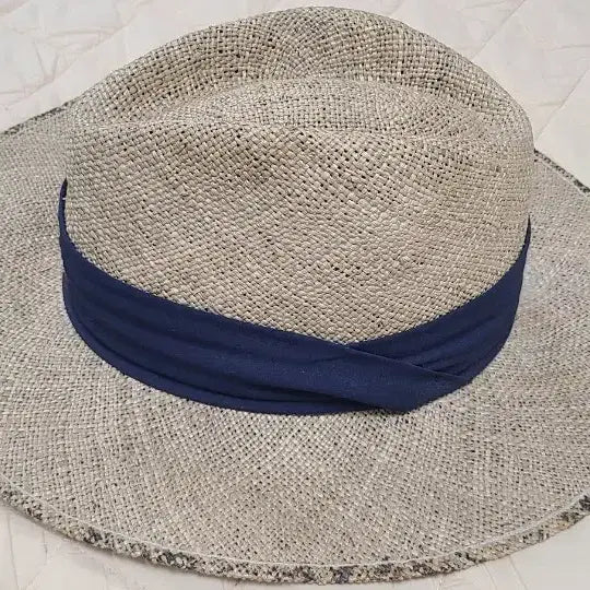 [BUNJANG] Straw Fedora Hat / 골프 밀짚 중절모 스타일 모자  페도라