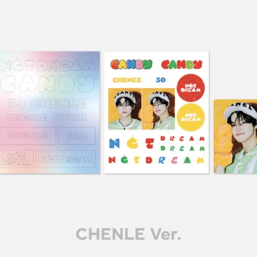 [BUNJANG] NCT Chenle Candy Sticker Set / 캔디 천러 스티커 세트