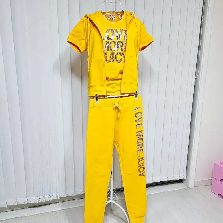 [BUNJANG] Juicy Couture 3-Piece Set (T-shirt, Top, Pants) / juicy couture 3 pieces 세트 (티셔츠 + 상의 + 하의