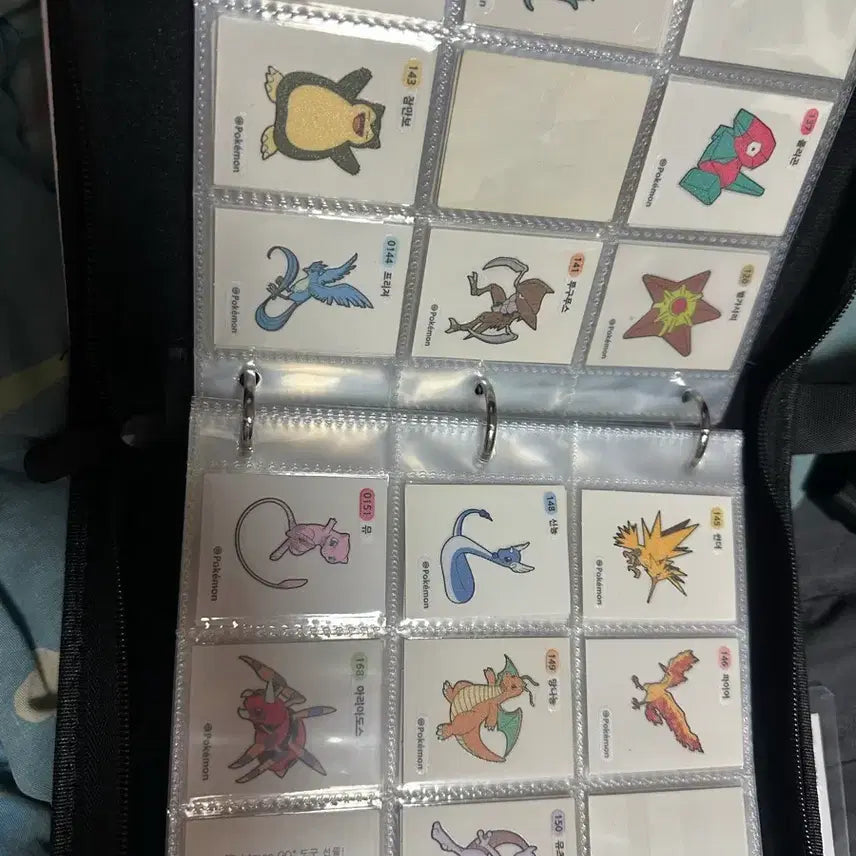 [BUNJANG] Pokemon Stickers (1st Gen) - 103 pcs (Mew, Mewtwo included) / 포켓몬 띠부씰 1세대 103개(뮤,뮤츠 포함)
