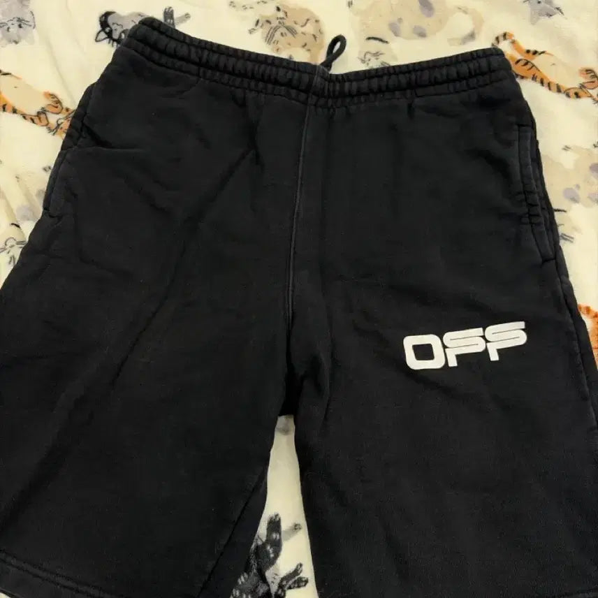 [SOLD OUT] 정품 OFF-WHITE 블랙 반바지