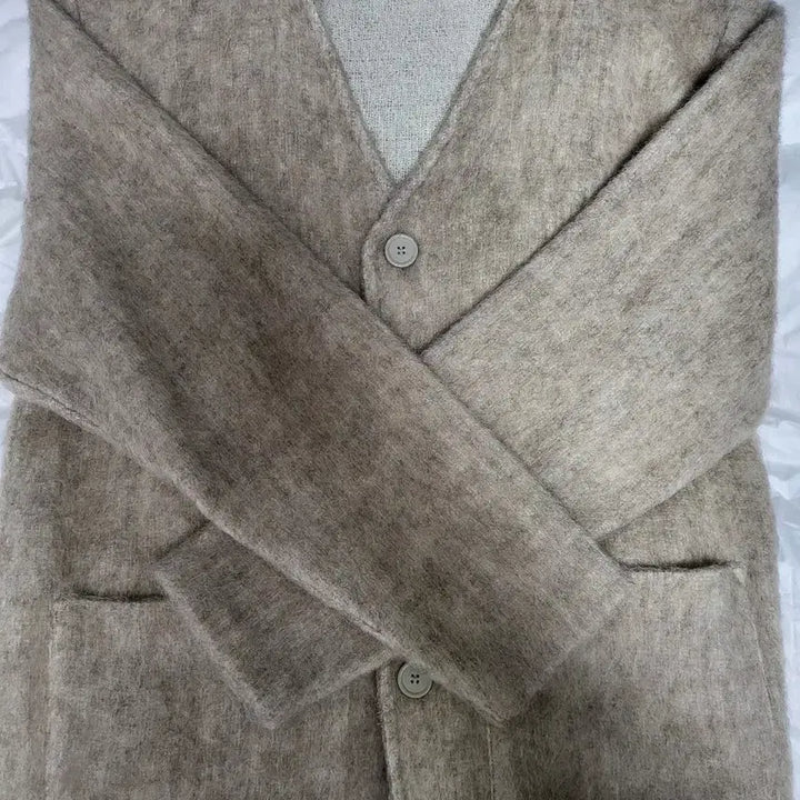 [BUNJANG] Our Legacy Beige Mohair Cardigan Size 48 / 아워레가시 베이지 모헤어 가디건 48