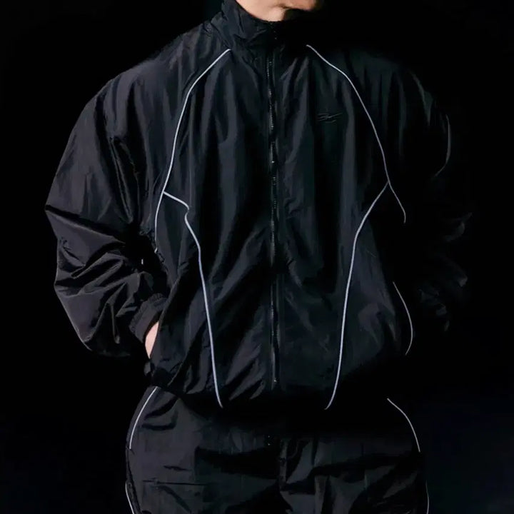 [BUNJANG] THERANK Nylon Shell Track Set-up Black 26ss / [ 3 ] 더랭크(THERANK) 나일론 쉘 트랙 셋업_블랙 26ss