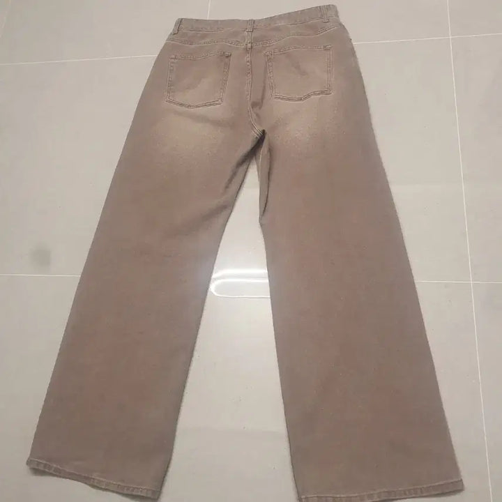 [BUNJANG] Bellier True Wide Vintage Beige M Size Jeans / 벨리에 트루와이드 빈티지 베이지 M사이즈
