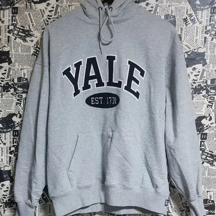 [BUNJANG] YALE Cotton Blend Hooded Sweatshirt Size 100 / YALE 후드맨투맨 사이즈100