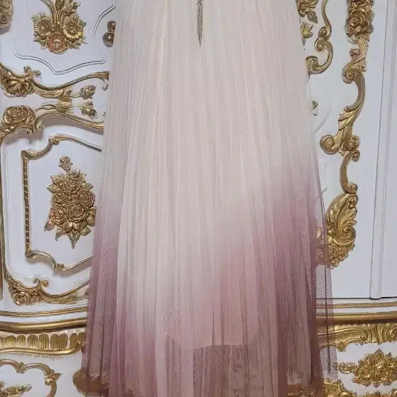 [BUNJANG] Two-Tone Pink Tulle Skirt / 투톤 핑크 튤 스커트