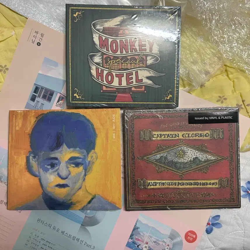 [BUNJANG] Jannabi 1st, 2nd, 3rd Album Set (Sealed) / 미개봉 잔나비 1집 + 2집 + 3집 CD