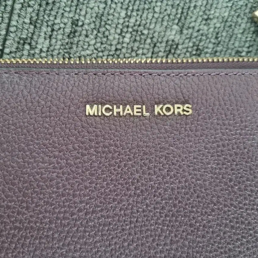 [BUNJANG] Michael Kors Chain Mini Crossbody Bag Purple / 마이클코어스 체인 미니 크로스백 퍼플