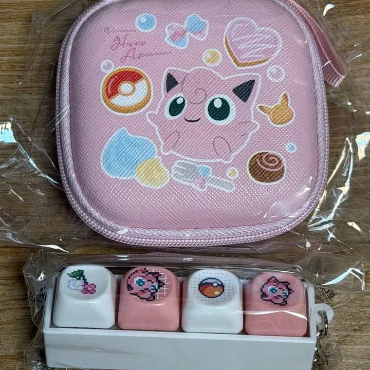 [BUNJANG] Tony Moly Poring Keycap + Poring Airpod Pouch Set / 토니모리 푸린 키캡 + 푸린 에어팟 파우치 기획