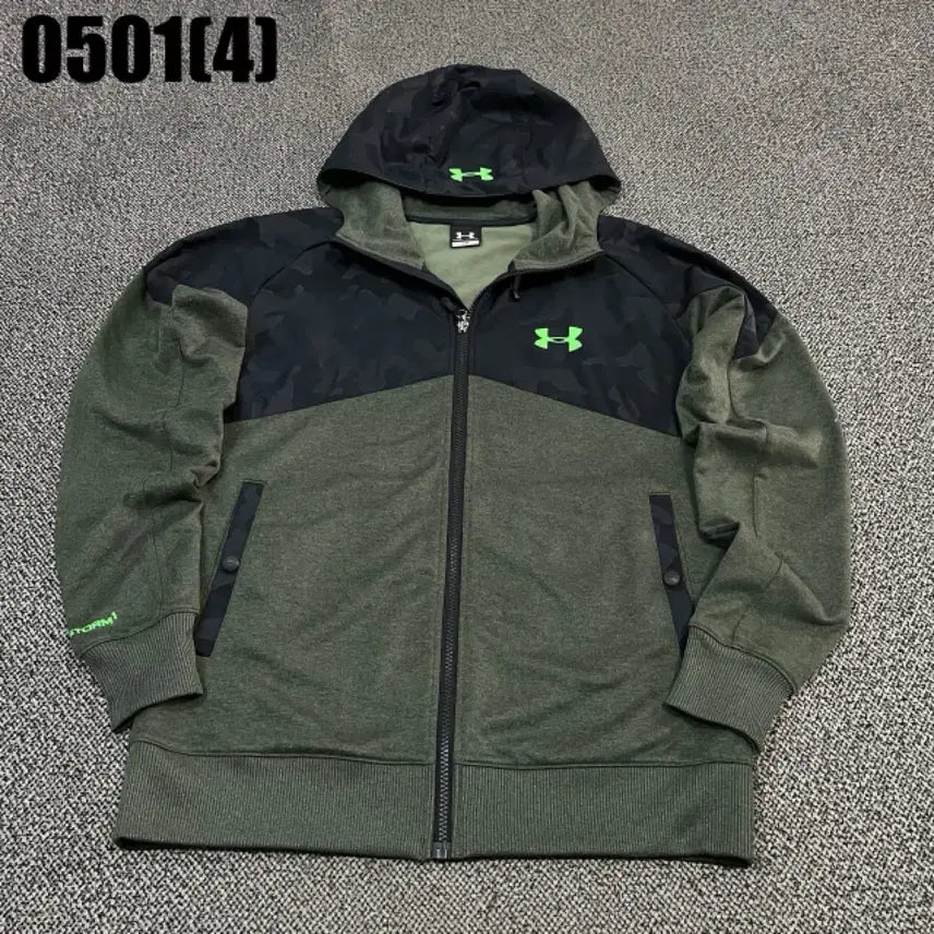 [BUNJANG] Under Armour Hooded Zip-Up Jacket L / 언더아머 후드 집업 L | 0501