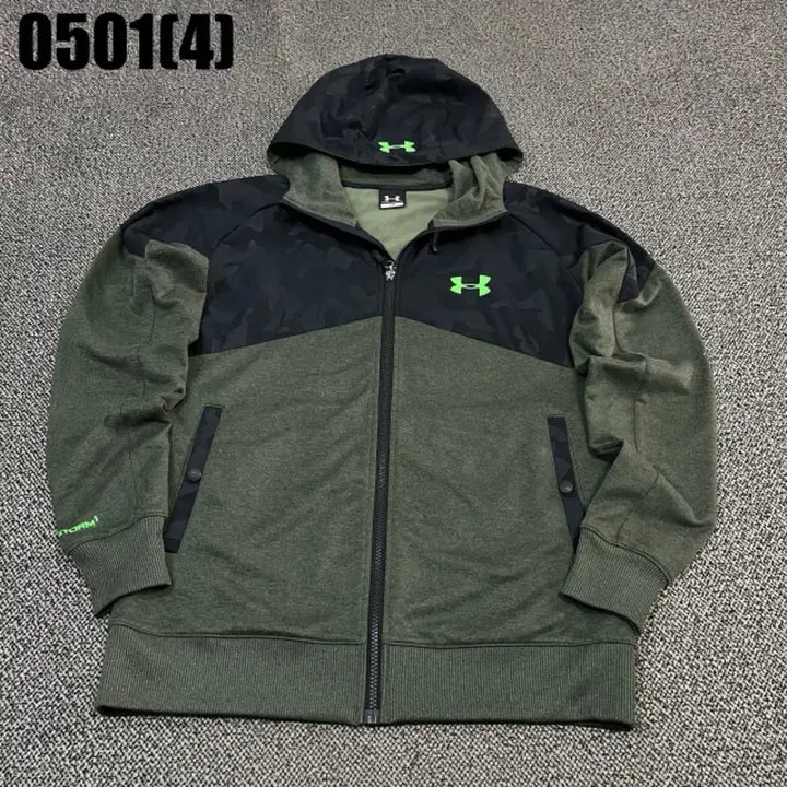 [BUNJANG] Under Armour Hooded Zip-Up Jacket L / 언더아머 후드 집업 L | 0501