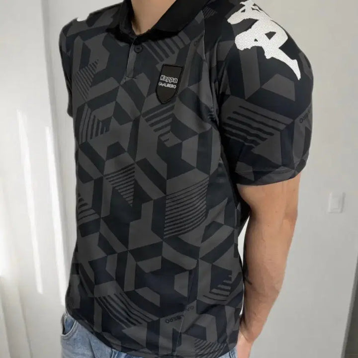 [BUNJANG] Kappa Colorblock Polo Shirt / Kappa 카파 배색 카라티 M / 세탁완료