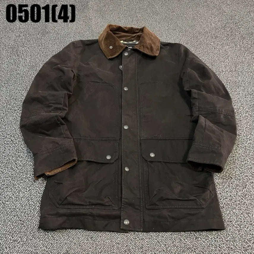 [BUNJANG] Vintage Turn-Down Collar Field Jacket M / 빈티지 카라 야상 자켓 M | 0501