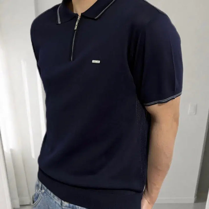 [BUNJANG] Parkland Navy Short-Sleeve T-Shirt (Size 95) / 파크랜드 네이비 반팔티 95 / 세탁완료