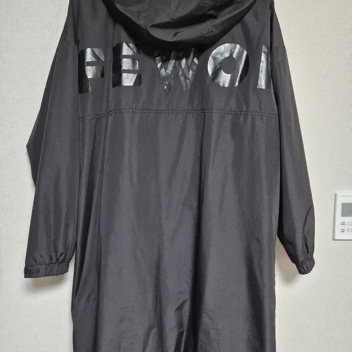 [BUNJANG] LifeWork Reversible Long Jacket Black/Leopard Print Free Size / 라이프워크 블랙/호피 양면 롱자켓 Free