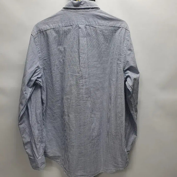 [SOLD OUT] 폴로 랄프로렌 셔츠 시어서커 긴팔 남방 블루 스트라이프 m