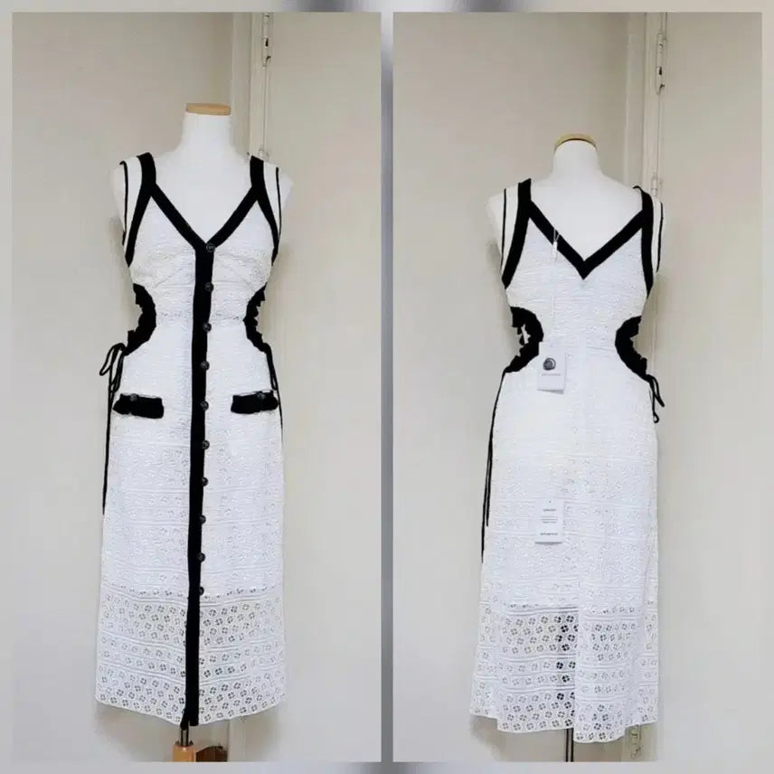 [BUNJANG] Self-Portrait Sleeveless Lace Midi Dress / 새상품/self-Portrait/롱 원피스