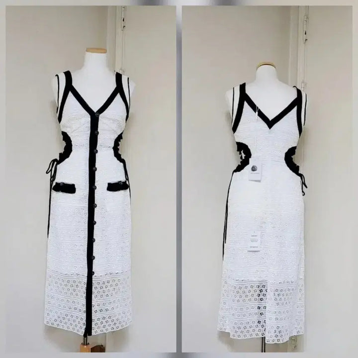 [BUNJANG] Self-Portrait Sleeveless Lace Midi Dress / 새상품/self-Portrait/롱 원피스