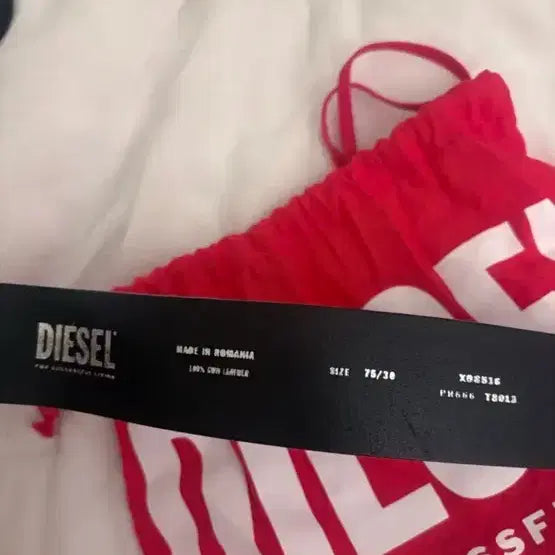 [BUNJANG] Diesel Leather Belt / 디젤 벨트