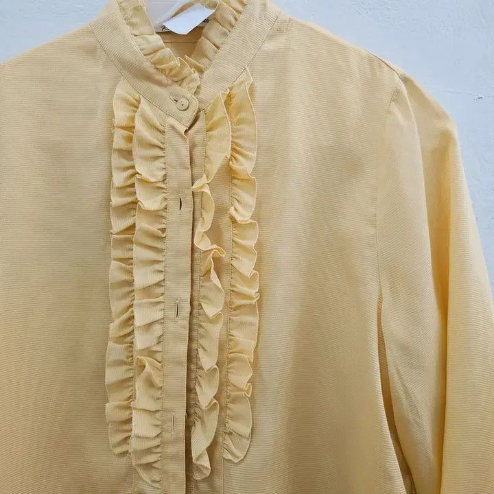 [BUNJANG] ROSA MINE Yellow Polyester Blouse / ROSA MINE 블라우스 여 66 J6232