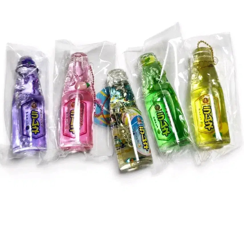 [BUNJANG] Ramune Oil Set of 5 / 일본  라무네 오일  가챠  5개 일괄