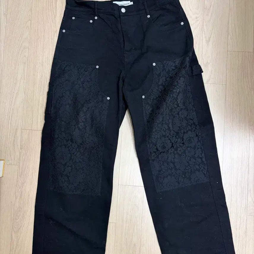 [BUNJANG] The Ick Archive Lace Pants / 더킹아카이브 레이스 팬츠