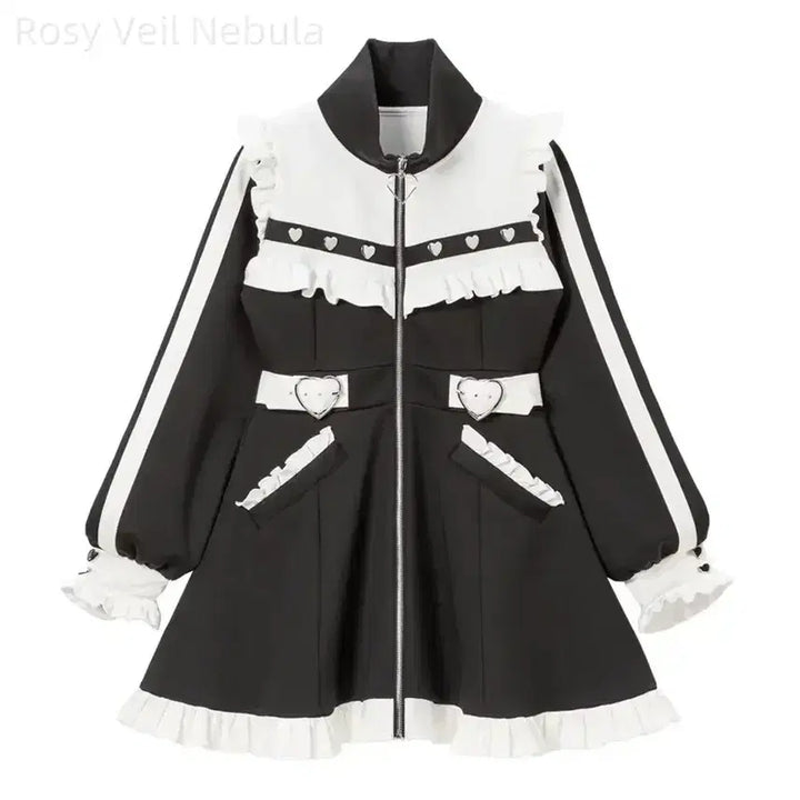 [BUNJANG] Dear My Love Jersey Setup One-Piece Dress / 디마럽 디어마이러브 저지 메이드 셋업 원피스 서브컬쳐 지뢰계