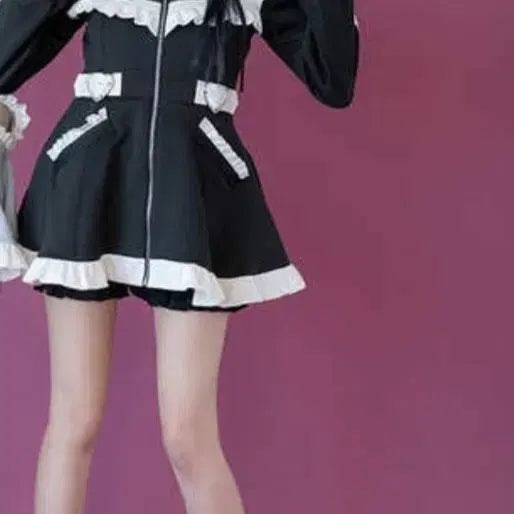 [BUNJANG] Dear My Love Jersey Setup One-Piece Dress / 디마럽 디어마이러브 저지 메이드 셋업 원피스 서브컬쳐 지뢰계