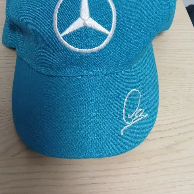 [BUNJANG] Mercedes-AMG Petronas Formula 1 Team George Russell 2024 Official Driver Cap / 메르세데스 벤츠 AMG 페트로나스 포뮬러 원 팀 - 그린 스냅백 모자 캡